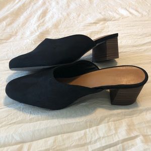 Black mules